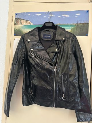 Chaqueta efecto piel KELREBEG Talla L