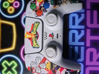 Mando PS5 Personalizado Power Rangers