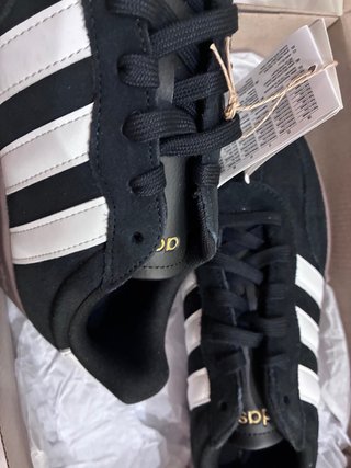 Zapatillas Adidas Barreda Negras Blancas