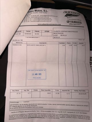 Yamaha X-MAX 125 cc Negra