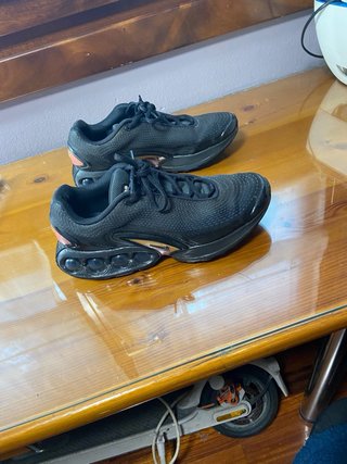 Zapatillas Nike Air Max Negras Naranja