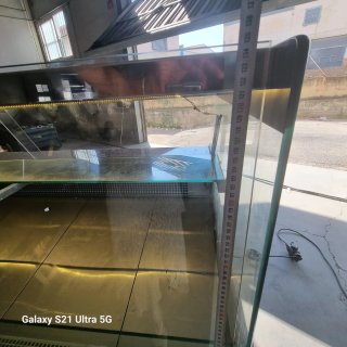 Mostrador Frío Refrigerado Cristal