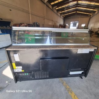 Mostrador Frío Refrigerado Cristal