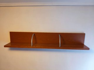 Estantería de madera de 150 X 24