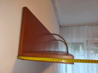 Estantería de madera de 150 X 24