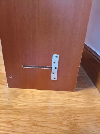 Estantería de madera de 150 X 24