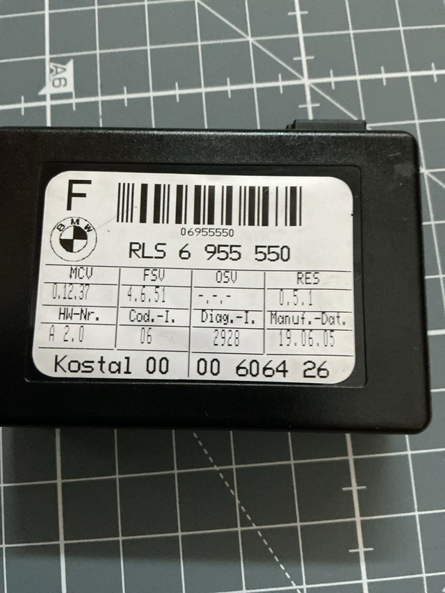 Sensor Luz BMW RLS 6 955 550 E46 E60