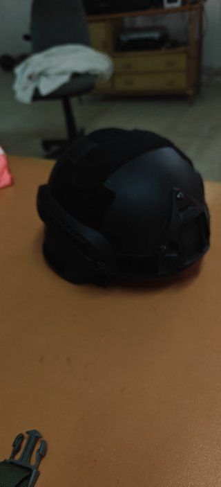 Casco Airsoft Mich 2000 Negro