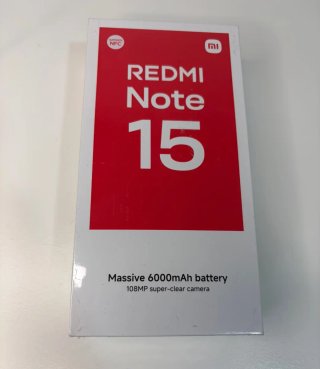 Xiaomi Redmi Note 15 6000mAh NFC