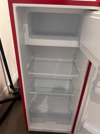 Nevera Hisense Roja