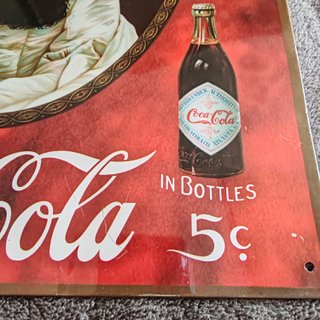 Placa Decorativa Metal Coca-Cola 35x25cm