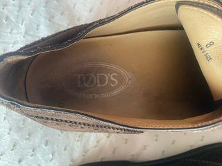 Zapatos de vestir hombre Tods ante