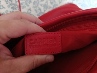Borsa tracolla Carpisa pelle rossa