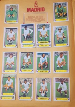 Álbum cromos Liga 80-81 completo