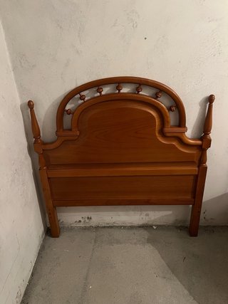 Dos cabeceros cama 90cm madera de pino