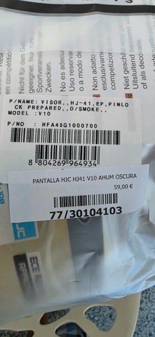 Casco HJC V10 Replica Fabio Quartararo