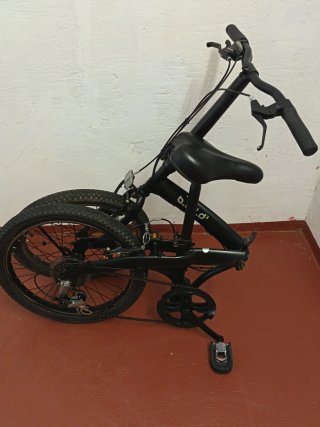 Bicicleta Urbana Plegable Fold-3 Negra