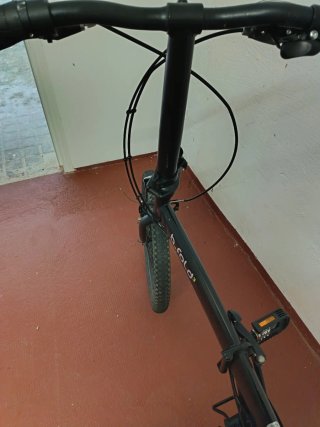 Bicicleta Urbana Plegable Fold-3 Negra