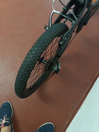 Bicicleta Urbana Plegable Fold-3 Negra