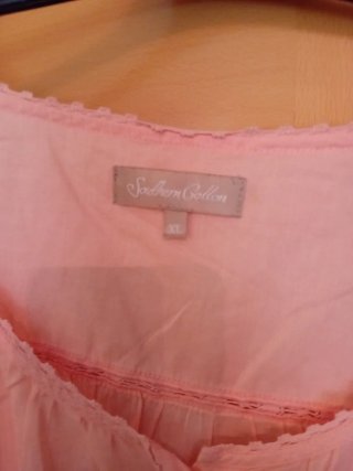 Blusa rosa de manga 3/4