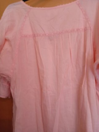 Blusa rosa de manga 3/4
