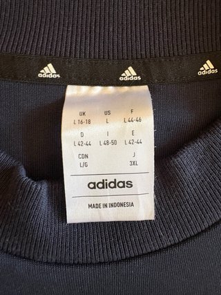 Sudadera crop Adidas Camuflaje Azul