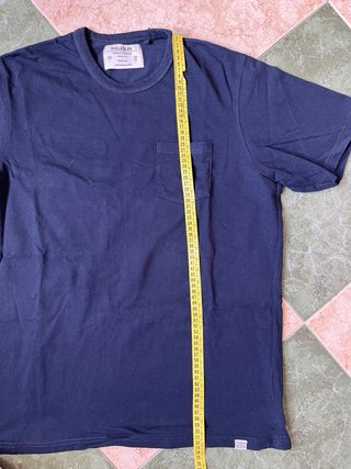 Camiseta Pull and Bear Azul Talla L