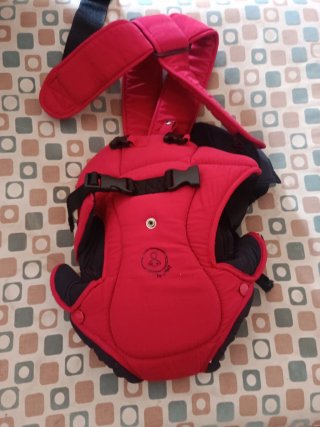 Mochila Portabebés Roja