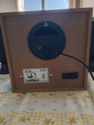 Altavoces Labtec 2.1 Negro/Gris