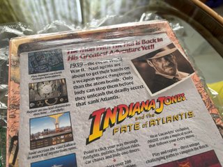 Indiana Jones Fate of Atlantis PC Nuevo Precintado