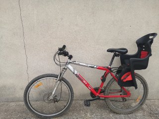 Bicicleta MTB Gotty 01 Roja y Plata