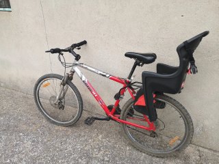 Bicicleta MTB Gotty 01 Roja y Plata