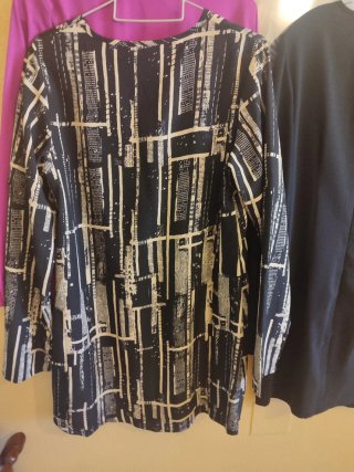 Vestido blusón estampado Talla S