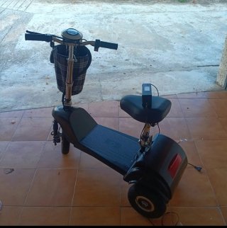 Scooter Eléctrico 3 Ruedas Plegable