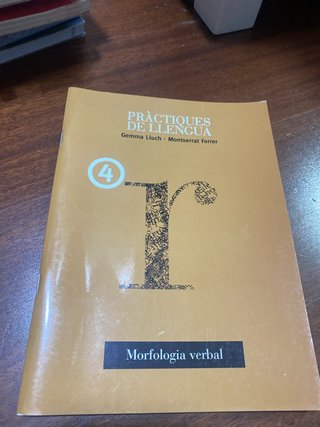 Morfologia verbal