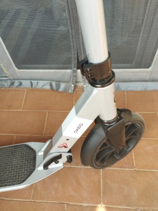 Patinete Oxelo Town 5 Gris Plata Adulto