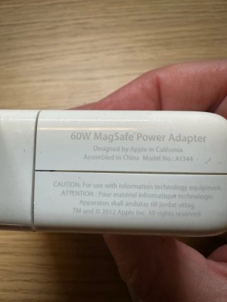 Cargador Apple MagSafe 60W