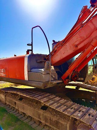 Excavadora Hitachi ZAXIS ZX250LCN-3 de 2009