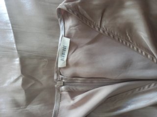 Vestido Slowlove Dorado Rosado