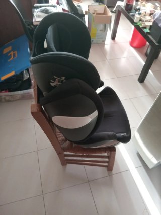 Silla coche niño negra