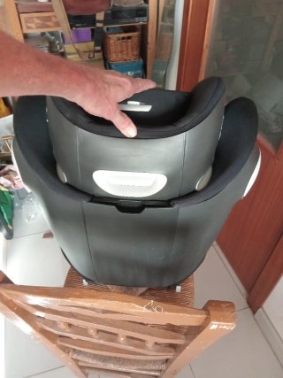 Silla coche niño negra