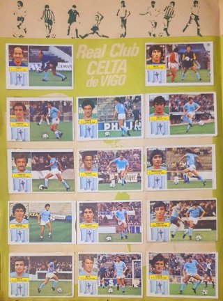 Álbum cromos LIGA 82-83 1ª División