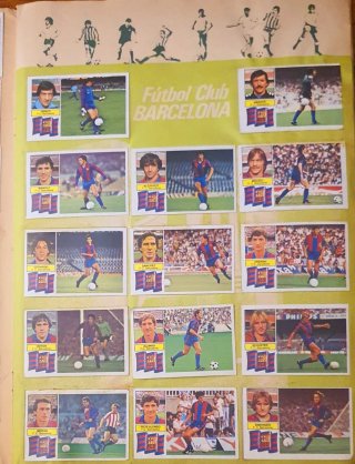 Álbum cromos LIGA 82-83 1ª División