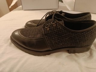 Scarpe uomo Canali pelle e tessuto