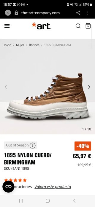 Zapatos altos marrones y beige