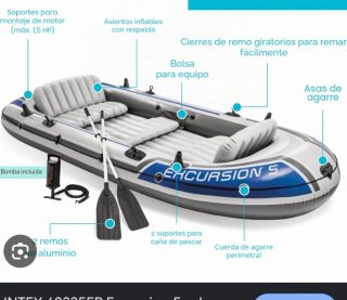 Barca hinchable Intex Excursion 5
