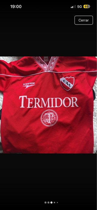 Camiseta Independiente 1999 Topper Roja
