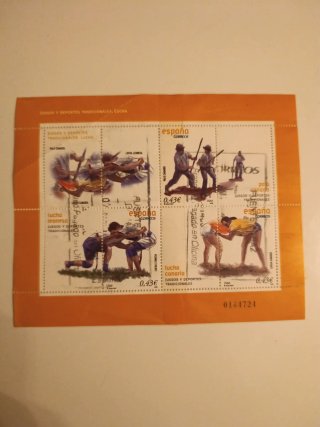 Sellos España Juegos y Deportes Tradicionales