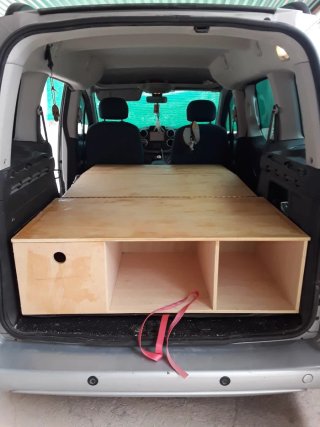 Mueble Camper con Cajón y Almacenamiento