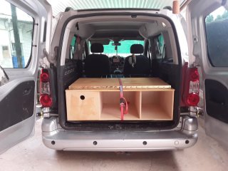 Mueble Camper con Cajón y Almacenamiento